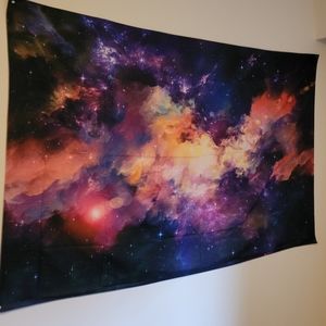2 galaxy tapestries